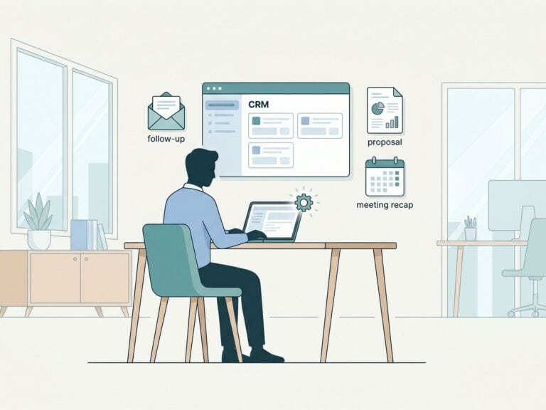Marketingmedarbejder arbejder med Copilot til kampagnebriefs